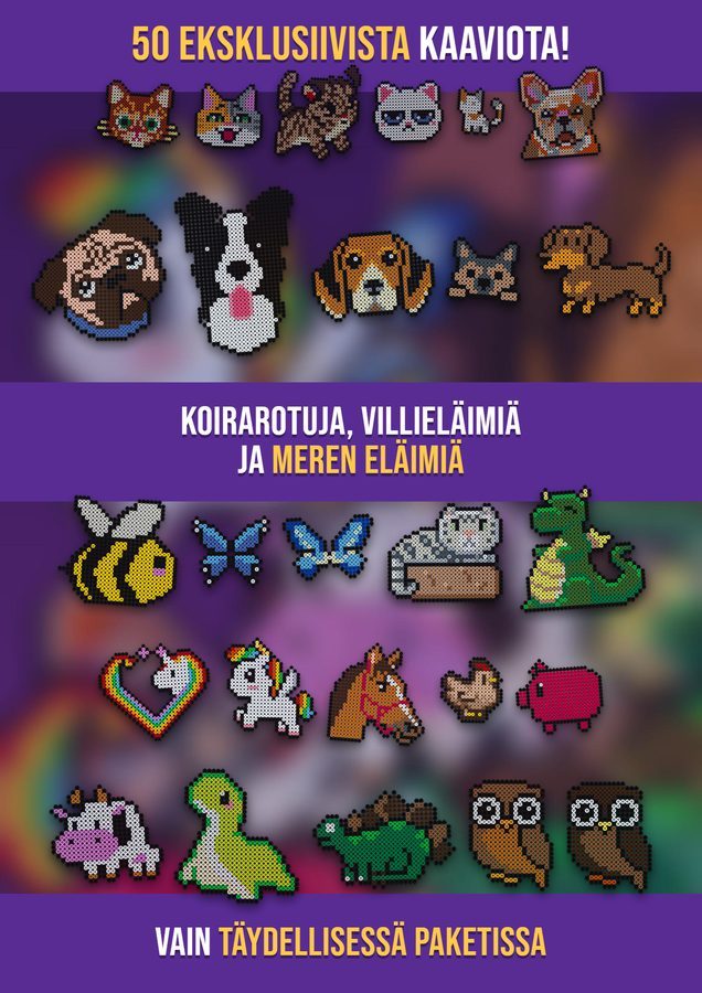 Eläin-hamahelmikaaviot – Täydellinen