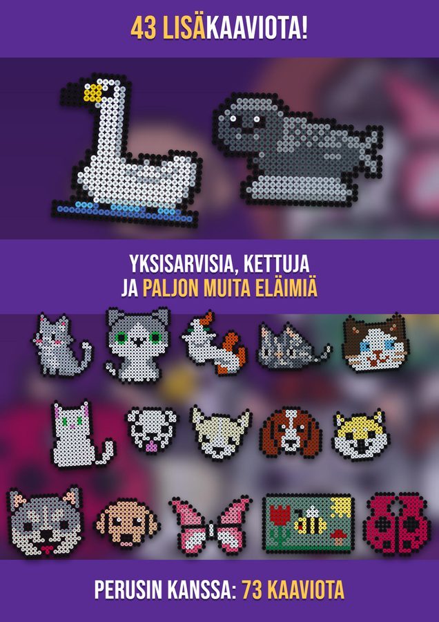 Eläin-hamahelmikaaviot – Standard