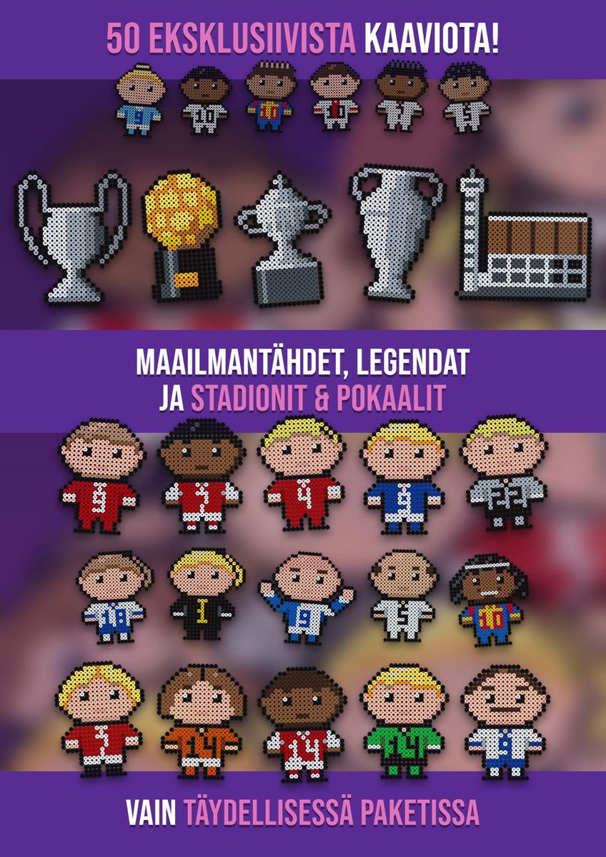 Jalkapallo hamahelmi kaaviot – Täydellinen